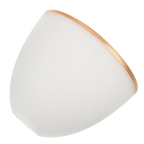 PENIKOKO Transparenter Glas Lampenschirm Ersatzschirm für Deckenleuchte Hängelampe Pendelleuchte Wandlampe Dekorativer Lampenschirm Installieren Langlebiges Glas für Wohnzimmer von PENIKOKO