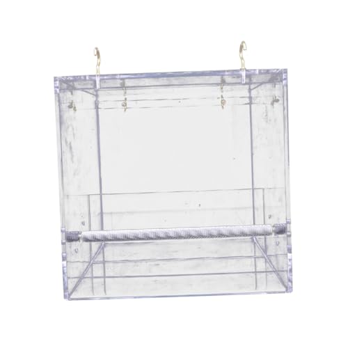 PENIKOKO Transparentes Fenster Vogelfutterhaus mit Abnehmbarem Futtertablett und Abflusslöchern Extra Tiefes Vogel futterhäuschen S für Wildvögel Einfache Reinigung Wetterbeständig PENIKOKO Transparentes Fenster Vogelfutterhaus mit Abnehmbarem Futtertablett und Abflusslöchern Extra Tiefes Vogel futterhäuschen S für Wildvögel Einfache Reinigung Wetterbeständig von PENIKOKO