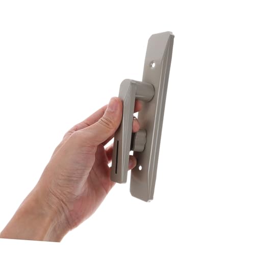 PENIKOKO Türgriff mit Schloss aus Aluminiumlegierung Robuster Türdrücker für Schlafzimmer Bad und Büro Modernes Design Langlebig Komfortabler Griff Vielseitig Einsetzbar Sicher und von PENIKOKO