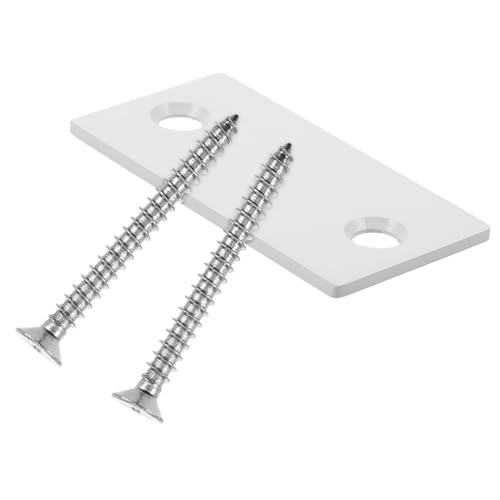 PENIKOKO Türloch abdeckplatte aus Stahl Weiß mit Schrauben Türverstärkungsplatte für Innentüren Vielseitige Schloss stoßplatte Einfache Montage Kompatibel für Wohn Geschäftstüren PENIKOKO Türloch abdeckplatte aus Stahl Weiß mit Schrauben Türverstärkungsplatte für Innentüren Vielseitige Schloss stoßplatte Einfache Montage Kompatibel für Wohn Geschäftstüren von PENIKOKO