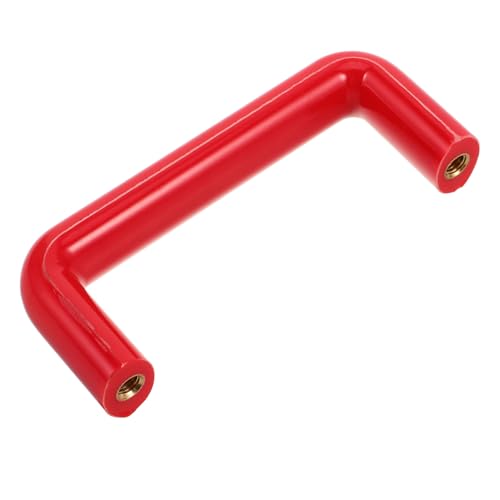 PENIKOKO U Förmiger Roter Bakelit Zuggriff mit Innengewinde Ergonomischer Kunststoffgriff für Industrie und Küchengeräte Langlebiger Ovaler Griff Lochmitte Einfach zu Montieren von PENIKOKO