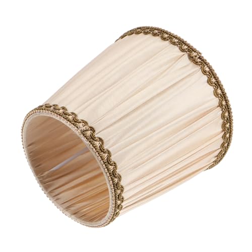 PENIKOKO Vintage Lampenschirm aus Natürlichem Canvas Falten Design Retro Stil Lampenschirm Schutz für Tisch Boden und Deckenlampen Warmes Licht für Wohnzimmer und Schlafzimmer PENIKOKO Vintage Lampenschirm aus Natürlichem Canvas Falten Design Retro Stil Lampenschirm Schutz für Tisch Boden und Deckenlampen Warmes Licht für Wohnzimmer und Schlafzimmer von PENIKOKO