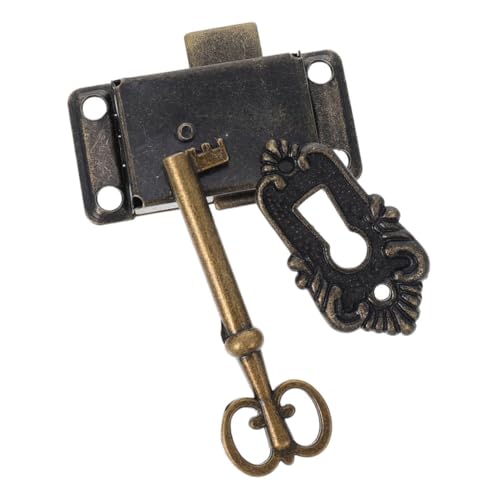 PENIKOKO Vintage Möbel schlossset Antike Schubladenschlösser mit Starker und Elegantem Design für Schränke Schmuckkästchen Kommoden und Klassische Möbel von PENIKOKO
