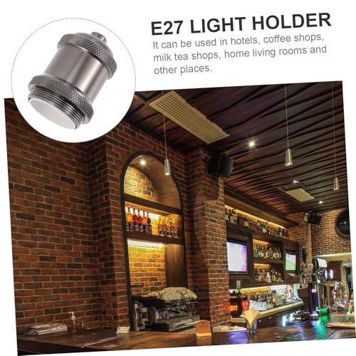 PENIKOKO Vintage Schraubfassung Lampensockel aus Robuster Gewindesockel für DIY Beleuchtung Kompakt Langlebig und Installieren Passend für Diverse Glühbirnen und Pendelleuchten PENIKOKO Vintage Schraubfassung Lampensockel aus Robuster Gewindesockel für DIY Beleuchtung Kompakt Langlebig und Installieren Passend für Diverse Glühbirnen und Pendelleuchten von PENIKOKO