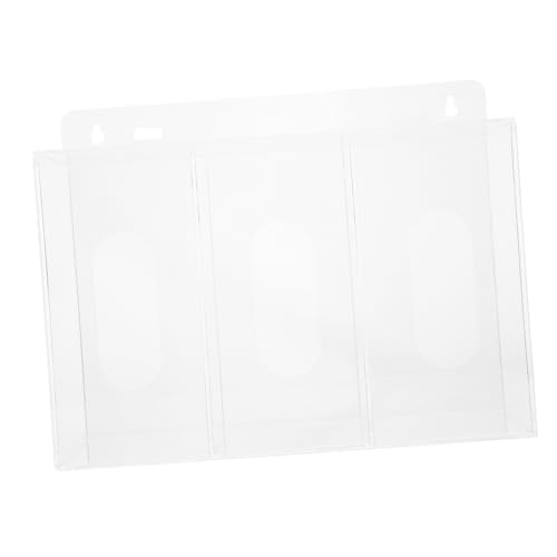 PENIKOKO Wandmontierter Acryl Handschuhspender Fächer Transparente Aufbewahrungsbox für Einweghandschuhe Labor Küche Büro Praktische Handschuhhalterung Platzsparend Langlebig PENIKOKO Wandmontierter Acryl Handschuhspender Fächer Transparente Aufbewahrungsbox für Einweghandschuhe Labor Küche Büro Praktische Handschuhhalterung Platzsparend Langlebig von PENIKOKO