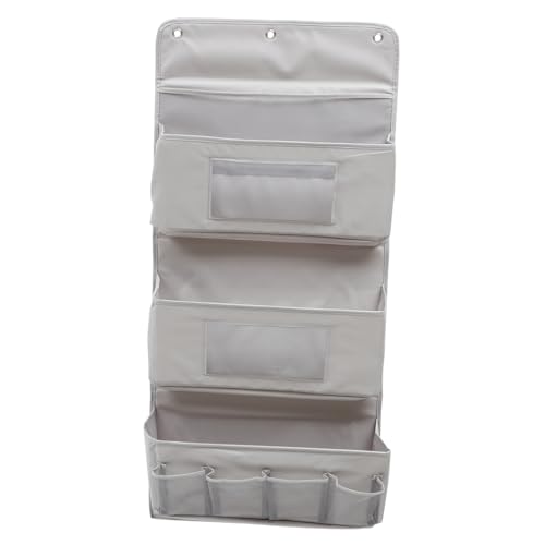 PENIKOKO Wandmontierter Lagiger Aufbewahrungsbeutel Haken Hängende Aufbewahrungstasche für Kleidung Socken Vielseitiger Organizer für Schlafzimmer Wohnzimmer Arbeitszimmer von PENIKOKO