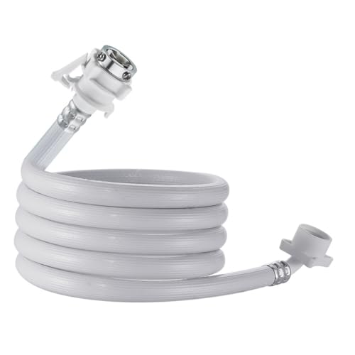 PENIKOKO Waschmaschinen Zulaufschlauch aus Dickem PVC mit Edelstahlanschluss Explosionsgeschützt Langlebig Passend für Vollautomatische Geräte Robust und Flexibel für Sichere PENIKOKO Waschmaschinen Zulaufschlauch aus Dickem PVC mit Edelstahlanschluss Explosionsgeschützt Langlebig Passend für Vollautomatische Geräte Robust und Flexibel für Sichere von PENIKOKO