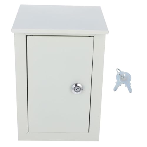 PENIKOKO Wasserdichter Aluminium Verteilerkasten Aufputz Wandmontage Elektrobox Außengehäuse Kabelanschluss Schutzgehäuse für Outdoor Stromverteilung von PENIKOKO
