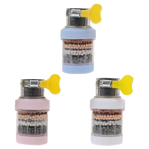 PENIKOKO Wasserhahn Filter Set mit Lagiger Reinigung und Spritzschutz Abnehmbarer Küchen Wasserfilter mit Teiligem Baumwoll Filter Einfache Montage Verbessert Geschmack und Qualität Des PENIKOKO Wasserhahn Filter Set mit Lagiger Reinigung und Spritzschutz Abnehmbarer Küchen Wasserfilter mit Teiligem Baumwoll Filter Einfache Montage Verbessert Geschmack und Qualität Des von PENIKOKO
