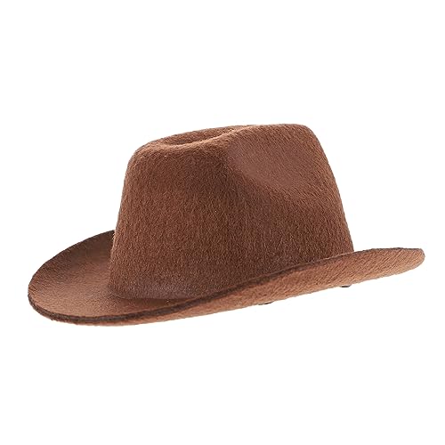 PENIKOKO Western Style Haustierhut für Hunde und Katzen Cosplay Hut für Feiertags und Partykostüme Braun Elastisches Design Langlebig Leicht und Bequem PENIKOKO Western Style Haustierhut für Hunde und Katzen Cosplay Hut für Feiertags und Partykostüme Braun Elastisches Design Langlebig Leicht und Bequem von PENIKOKO
