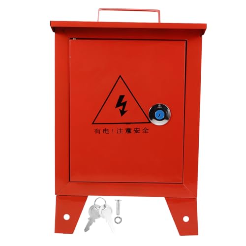 PENIKOKO Wetterfeste Tragbare Outdoor verteilerdose Robuste Elektrische Anschlussbox für Baustellen und Außenbereich Schlagfest Wetterbeständig Vielseitig Einsetzbar von PENIKOKO