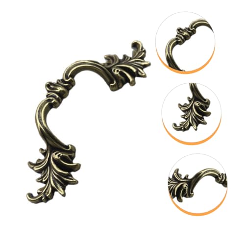 PENIKOKO Zinklegierung Möbelgriff Lochabstand Langlebiger Schrankgriff mit Antiker Bronzeoptik Glatte Oberfläche Komfortabler Tür Schubladengriff für Kleiderschrank Fenster Kommode und von PENIKOKO