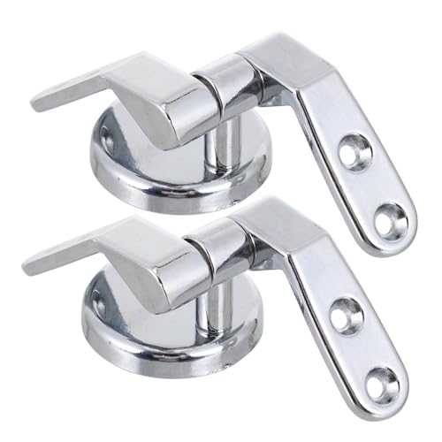 PENIKOKO Zinklegierung Toilettensitz Scharnier Teiliges Schraubenbefestigung Langlebig Passend für Holz Metall Kunststoff Toilettendeckel Einfache Montage Robust und Korrosionsbeständig PENIKOKO Zinklegierung Toilettensitz Scharnier Teiliges Schraubenbefestigung Langlebig Passend für Holz Metall Kunststoff Toilettendeckel Einfache Montage Robust und Korrosionsbeständig von PENIKOKO