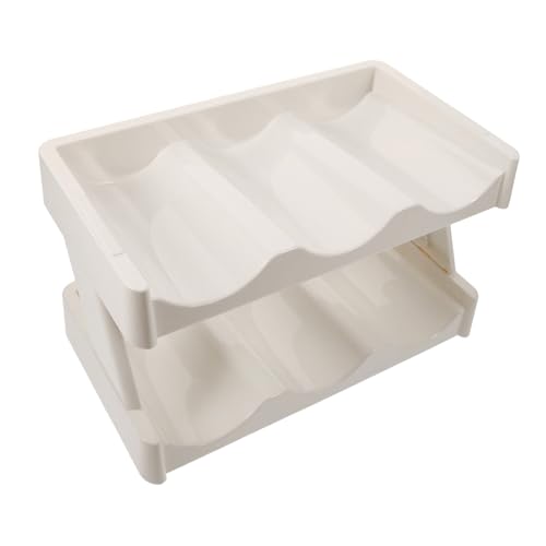 PENIKOKO Zweischichtiges Cup Organizer Regal für Küchenarbeitsplatten Eleganter Tassen und Flaschenhalter für Schränke und Regale Praktische Aufbewahrungslösung für Teetassen Kaffeebecher von PENIKOKO