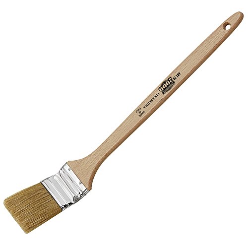 50 MM PENNELLO RADIATORE IN SETOLA CON MANICO IN LEGNO PER IDROPITTURA E QUARZO von PENNELLIFICIO
