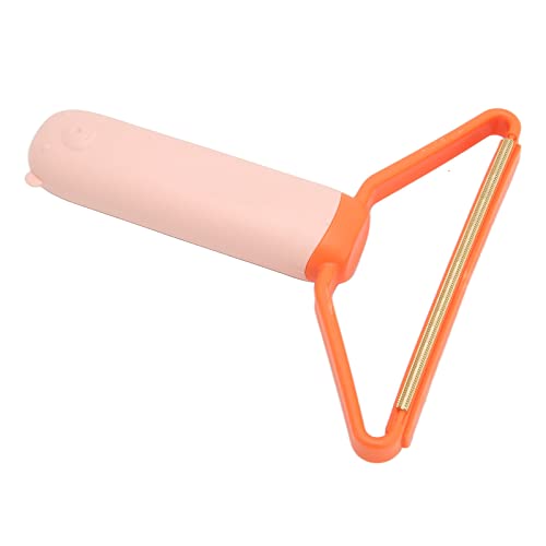 PENO Tierhaar-Teppichschaber, einfacher, platzsparender Katzenhaarentferner, tragbar für Kleidung rosa von PENO