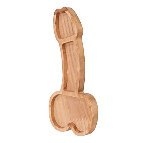 Vorspeisenbrett aus Holzverbundstoff, nützliche flache Oberfläche, Trompetenform, lustiges Holzbrett, Geschenk für Freundin, Einweihungsparty (Links) von PENO