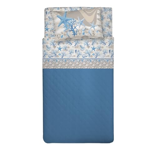 PENSIERI DELICATI Bettwäsche-Set für französisches Bett, 100% Baumwolle, Bettwäsche-Set für französisches Bett, 120 x 200 cm, inklusive Spannbettlaken, Bettbezug und 1 Kissenbezug, hergestellt in PENSIERI DELICATI Bettwäsche-Set für französisches Bett, 100% Baumwolle, Bettwäsche-Set für französisches Bett, 120 x 200 cm, inklusive Spannbettlaken, Bettbezug und 1 Kissenbezug, hergestellt in von PENSIERI DELICATI