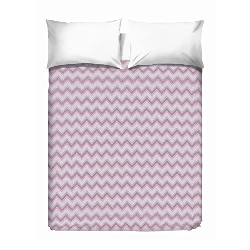 PENSIERI DELICATI Tagesdecke 260 x 280 cm, Einzeltuch 100% Baumwolle Pique, Ideal Zum Thema Wohnen, Decke Salva Bett Einzelne, Fantasie Zickzack Rose, 100% Made in Italy PENSIERI DELICATI Tagesdecke 260 x 280 cm, Einzeltuch 100% Baumwolle Pique, Ideal Zum Thema Wohnen, Decke Salva Bett Einzelne, Fantasie Zickzack Rose, 100% Made in Italy von PENSIERI DELICATI