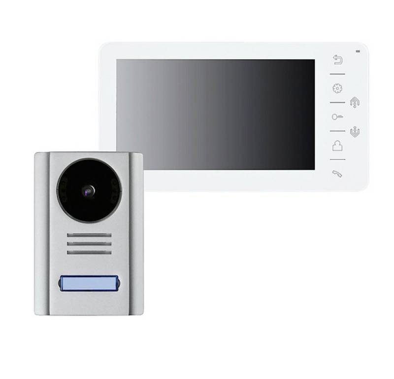 PENTATECH Gegensprechanlage PENTATECH VT38 SET Video-Türsprechanlage Komplett-Set von PENTATECH