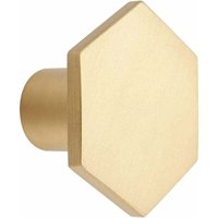 10 Stück Möbelknopf Küchenschrankgriff Messing Türknopf für Schränke Möbelgriff Sechseck 30mm von PENY