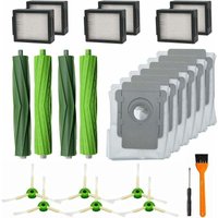 20er-Pack Ersatzteile für iRobot Roomba i7 i7+ i3 i3+ i4 i4+ i6 i6+ i8 i8+ j7 j7+/Plus E5 E6 E7 Staubsauger, 2 Gummibürsten, 6 HEPA-Filter, 20er-Pack Ersatzteile für iRobot Roomba i7 i7+ i3 i3+ i4 i4+ i6 i6+ i8 i8+ j7 j7+/Plus E5 E6 E7 Staubsauger, 2 Gummibürsten, 6 HEPA-Filter, von PENY