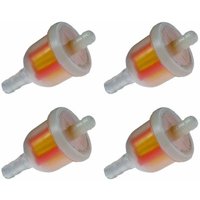 4x Universal Kraftstofffilter 5mm - 6mm Kraftstoff Rasenmäher Traktor Grubber 4x Universal Kraftstofffilter 5mm - 6mm Kraftstoff Rasenmäher Traktor Grubber von PENY