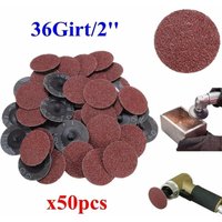 50Pcs 36 Grit 2' Roll Lock Schleifscheiben Typ R Roloc Geeignet für Schleif 50Pcs 36 Grit 2' Roll Lock Schleifscheiben Typ R Roloc Geeignet für Schleif von PENY
