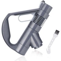 Ersatz-Staubsaugergriff, Griff kompatibel mit Dyson DC19 DC23 DC26 DC29 DC32 DC36 DC37 Staubsaugerzubehör, Ersatzgriff mit Reinigungsbürste (grau) von PENY