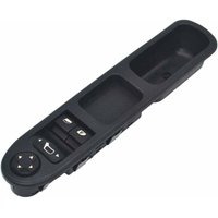 Fensterheberknopf 207 ZEALfix 6554.QC Elektrische Spiegelverstellung Steuerung Fensterheberschalter für C3 Peugeot 207 CC SW (Vorne Links) D von PENY