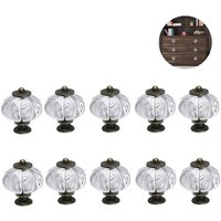 Set mit 10 durchsichtigen Kürbisknöpfen aus Acryl für Türen, Schränke, Schubladen, Kommoden, Vitrinen, Küchenmöbel oder Kinderzimmer. Set mit 10 durchsichtigen Kürbisknöpfen aus Acryl für Türen, Schränke, Schubladen, Kommoden, Vitrinen, Küchenmöbel oder Kinderzimmer. von PENY