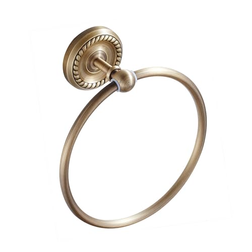 Antike Bronze Handtuchring für Badezimmer Handtuchhalter Wandmontage von PEONYBATH
