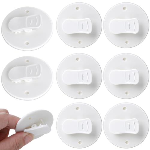 8 Stück Lichtstreifen-Clips selbstklebend Schutz Spritzschutz-Clips Duschvorhang Clips Selbstklebend Wandklammern Verdunkelungsvorhänge Clip für Heim Dusche Hängend Camper Badezimmer Home Dekoration 8 Stück Lichtstreifen-Clips selbstklebend Schutz Spritzschutz-Clips Duschvorhang Clips Selbstklebend Wandklammern Verdunkelungsvorhänge Clip für Heim Dusche Hängend Camper Badezimmer Home Dekoration von PEOVLVN