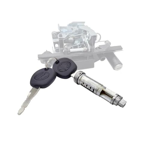 Kofferraumschloss Für VW Für Transporter T4 Für Caravelle EuroVan Heckklappe Schloss Barrel Zylinder Mit 2 Schlüssel 701829239 701827573 701837061D Heckklappenverriegelung von PEPKWELYCB