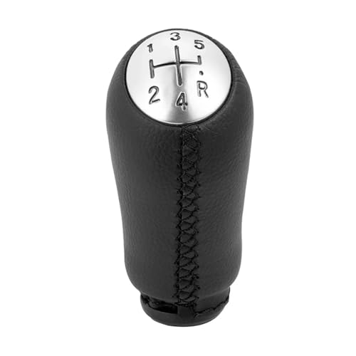 PEPKWELYCB Universal Fahrzeug Schaltknauf Für Cliol Für McLaren Für Fengguang 2003-2006 Manuelle Schaltung Handball-Schalthebelkopf 5-Gang-Schaltung Rote Linie Schwarze Linie Weiße Linie(Black) von PEPKWELYCB