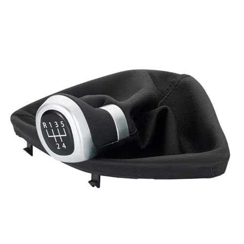 PEPKWELYCB Universal Fahrzeug Schaltknauf Für E81 E82 E87 E88 2003-2013 Autoinnenteile 5 6-Gang-Schaltknauf Getriebemanschette Kofferraumabdeckung Rahmenkragen(5Speed) von PEPKWELYCB