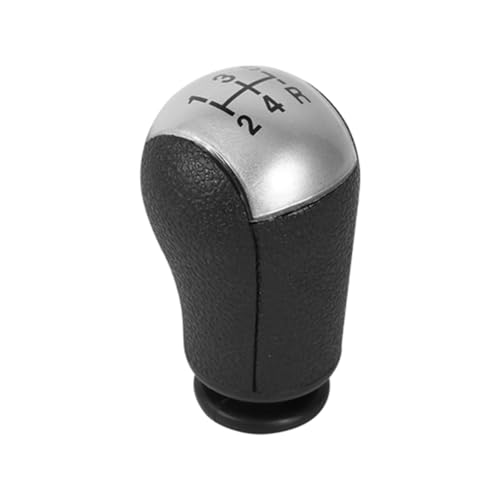 PEPKWELYCB Universal Fahrzeug Schaltknauf Für Ford Für Galaxy Für Fiesta MK6 Für Transit 1Pcs 5 Geschwindigkeit MT Getriebe Stick Schaltknauf Ersatz(Gray) von PEPKWELYCB