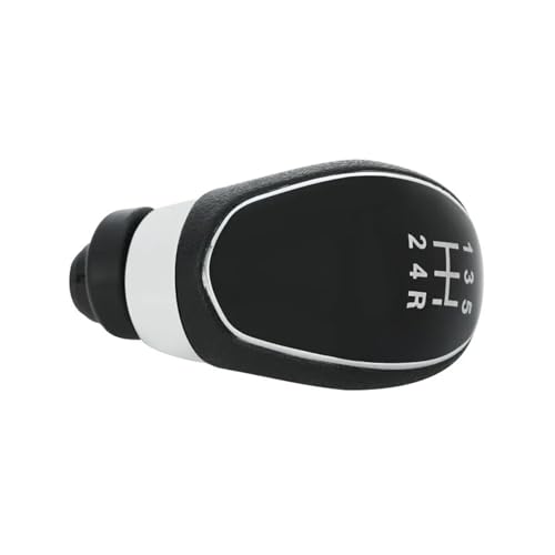 PEPKWELYCB Universal Fahrzeug Schaltknauf Für Ford MK7 2008-2013 2014 2015 Für Focus MK2 FL 2008 2009 2010 2011 C-Max Automobilteile 5/6-Gang-Schaltknauf-Stickkopfhebelgriff(Black 5 thread) von PEPKWELYCB