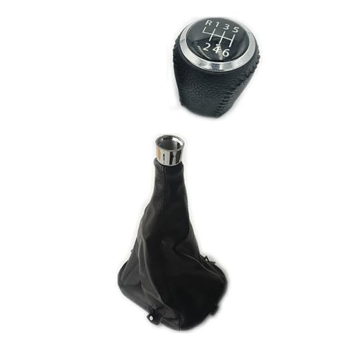 PEPKWELYCB Universal Fahrzeug Schaltknauf Für Great Für Wall Für Hover H5 2010 2011 2012 Auto-Schaltmanschetten Schalthebel-Staubschutzhülle Anti-Staubschutzhülle 5/6-Gang-Leder(6 speed 1pair) von PEPKWELYCB