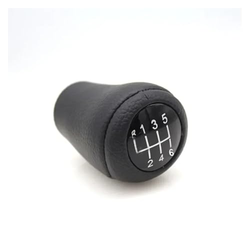 PEPKWELYCB Universal Fahrzeug Schaltknauf Für MAZDA 3 BK BL 5 CR CW 6 II GH CX-7 ER Für MX-5 NC III 23 MT Lederschalthebel Headball Leder 5/6-Gang-Schaltknauf(6 Speed A) von PEPKWELYCB