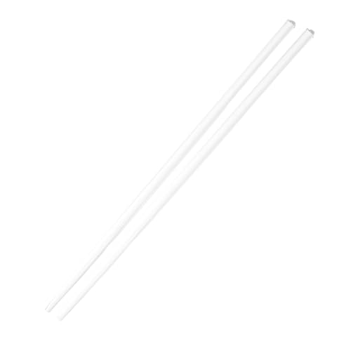 PEPLAYTAL 1 Paar Wiederverwendbare Essstäbchen Aus Glas, Transparent, Für Den Esstisch, Japanisches Serviergeschirr Für Sushi Und Sashimi, Durchsichtige Essstäbchen von PEPLAYTAL