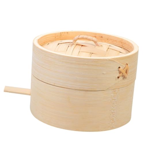 PEPLAYTAL 1 Satz Holz Dampfgarer Set Runder Dampfkorb mit Deckel Durchmesser für Dim Sum Gemüse und Desserts für Hochzeiten und Buffets Effizient und Erhalten PEPLAYTAL 1 Satz Holz Dampfgarer Set Runder Dampfkorb mit Deckel Durchmesser für Dim Sum Gemüse und Desserts für Hochzeiten und Buffets Effizient und Erhalten von PEPLAYTAL