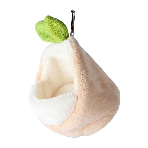 PEPLAYTAL 1 Stück Handheld Hamster Nest aus Baumwolle Warmes und Bequemes Schlafnest für Kleintiere für Meerschweinchen und Hamster Leicht und Tragbar Apfel Design Entspannen PEPLAYTAL 1 Stück Handheld Hamster Nest aus Baumwolle Warmes und Bequemes Schlafnest für Kleintiere für Meerschweinchen und Hamster Leicht und Tragbar Apfel Design Entspannen von PEPLAYTAL