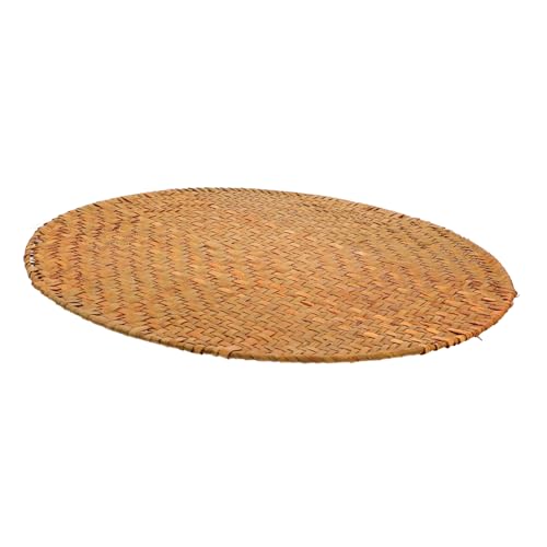 PEPLAYTAL 1 Stück Platzdeckchen Wärmeisolierung hitzebeständig Küchenmatten Essmatte Tischmatten Seegras Gewebte abgerundetes Tischset Esstischmatte für zu Hause Weide Orange PEPLAYTAL 1 Stück Platzdeckchen Wärmeisolierung hitzebeständig Küchenmatten Essmatte Tischmatten Seegras Gewebte abgerundetes Tischset Esstischmatte für zu Hause Weide Orange von PEPLAYTAL