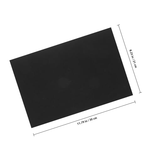 PEPLAYTAL 10 Blatt Teiliges Selbstklebende Filzgleiter Möbel Filzpads rutschfest Stoßdämpfend Schützend Möbelgleiter zum Zuschneiden Geeignet für Möbel und Böden von PEPLAYTAL