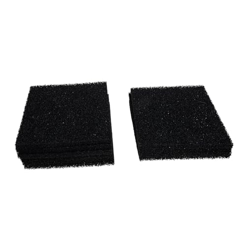 PEPLAYTAL 10 Stück Aktivkohlefilter für Mülleimer Geruchsneutralisierende Filterpads aus Langlebigem Material Zuschneidbar für Küchen Kompostbehälter Natürliches Adsorptionssystem gegen von PEPLAYTAL