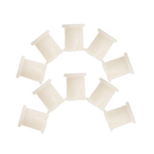 PEPLAYTAL 10 Stück Teiliges Kleine Kunststoff Radbuchsen für Möbel Verschleißfeste Gummihülsen als Möbelrollen Einsätze für Bürostuhl und Sesselfüße Stabile Caster Sleeve Inserts zur PEPLAYTAL 10 Stück Teiliges Kleine Kunststoff Radbuchsen für Möbel Verschleißfeste Gummihülsen als Möbelrollen Einsätze für Bürostuhl und Sesselfüße Stabile Caster Sleeve Inserts zur von PEPLAYTAL