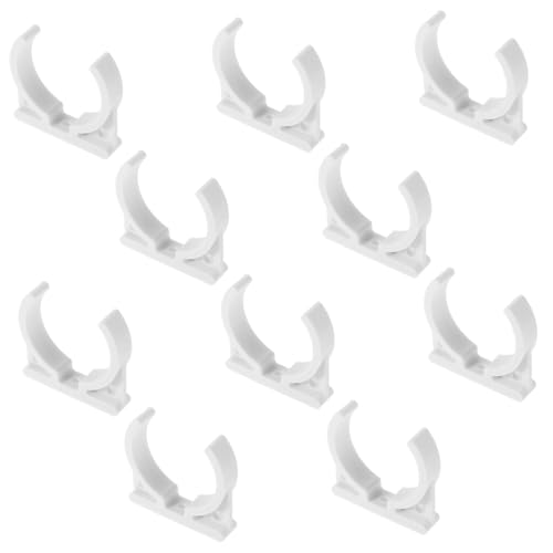 PEPLAYTAL 10 Stück Teiliges Kleine Wasserfilter Clips aus Langlebigem Einfache Installation Vielseitig Kompatibel für Wasserfiltersysteme Praktische Befestigungsklammern für Rohranschlüsse von PEPLAYTAL
