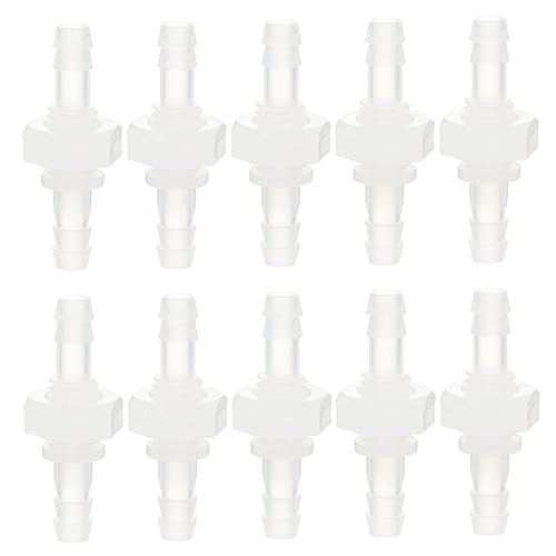 PEPLAYTAL 10 Stück Teiliges Kunststoff Schlauchverbinder Gerader Durchführungs Adapter Robust und Langlebig für Luft und Wasserrohre Geeignet Einfach zu Montieren Glatte Oberfläche PEPLAYTAL 10 Stück Teiliges Kunststoff Schlauchverbinder Gerader Durchführungs Adapter Robust und Langlebig für Luft und Wasserrohre Geeignet Einfach zu Montieren Glatte Oberfläche von PEPLAYTAL