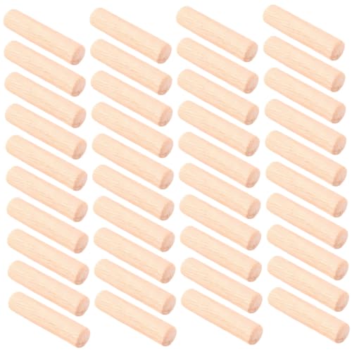 PEPLAYTAL 100 Stück Holzdübel Massive Holzstäbe zum Basteln und Möbelreparatur Vielseitige Holzdübel für DIY Möbelverbindung Modellbau und Holzhandwerk PEPLAYTAL 100 Stück Holzdübel Massive Holzstäbe zum Basteln und Möbelreparatur Vielseitige Holzdübel für DIY Möbelverbindung Modellbau und Holzhandwerk von PEPLAYTAL